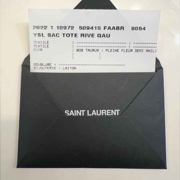 Authentic YSL tote - Picture 4 of 4